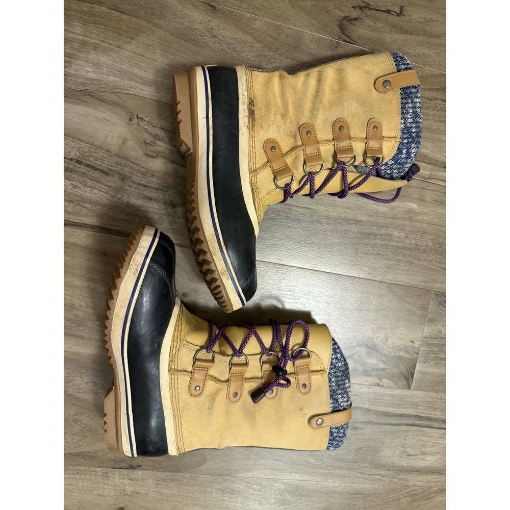 Sorel Women's Tofino II Waterproof Snow Boot Taupe Lined Size 7 - Picture 7 of 14